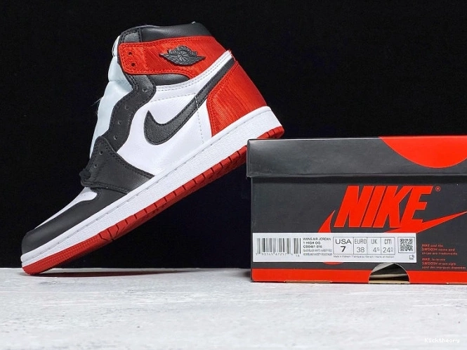 Kick Theory Satin Black High Toe 1 CD0461-016 Retro Jordan Air 0712
